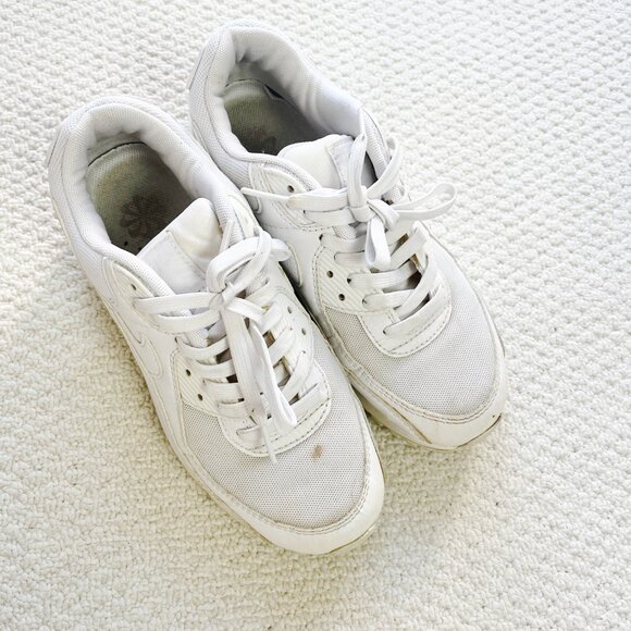 Nike Air Max 90 White 7.5 - Picture 3 of 7